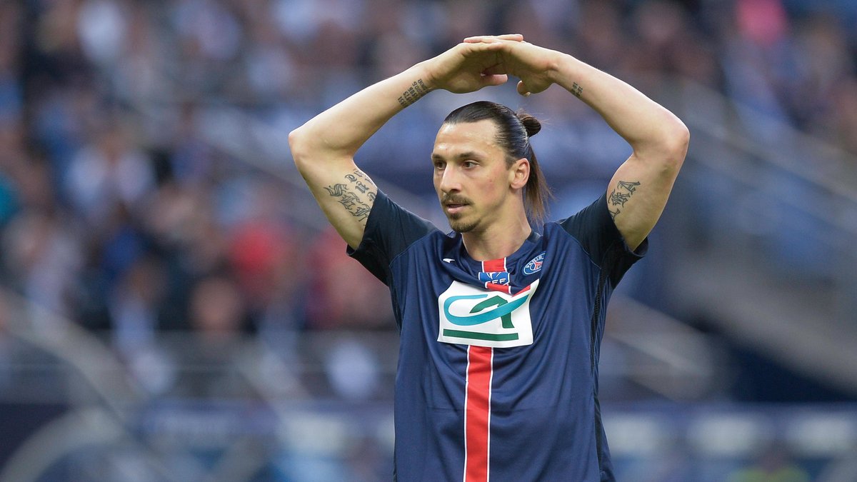 Zlatan spelar eventuellt från start i kväll.