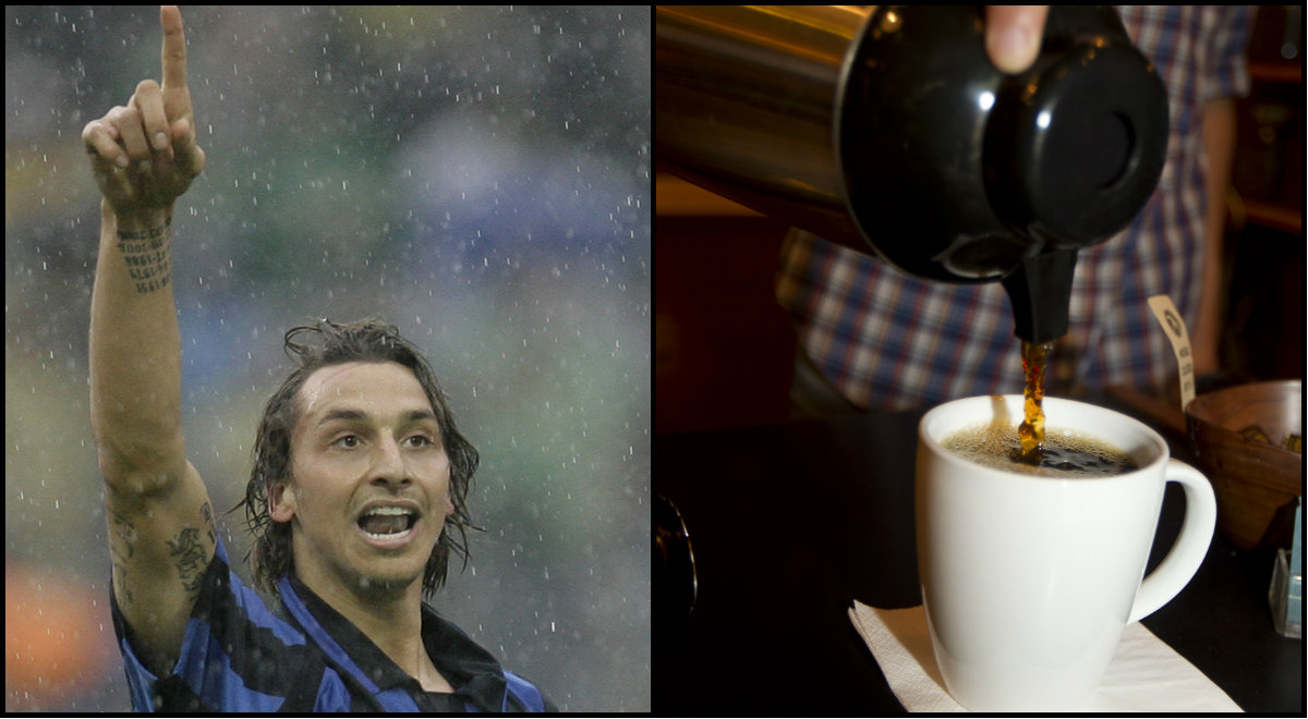 Zlatan Ibrahimovic, Inter, Kaffe