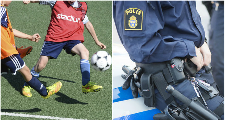 Fotboll, Bortförd, Polisen
