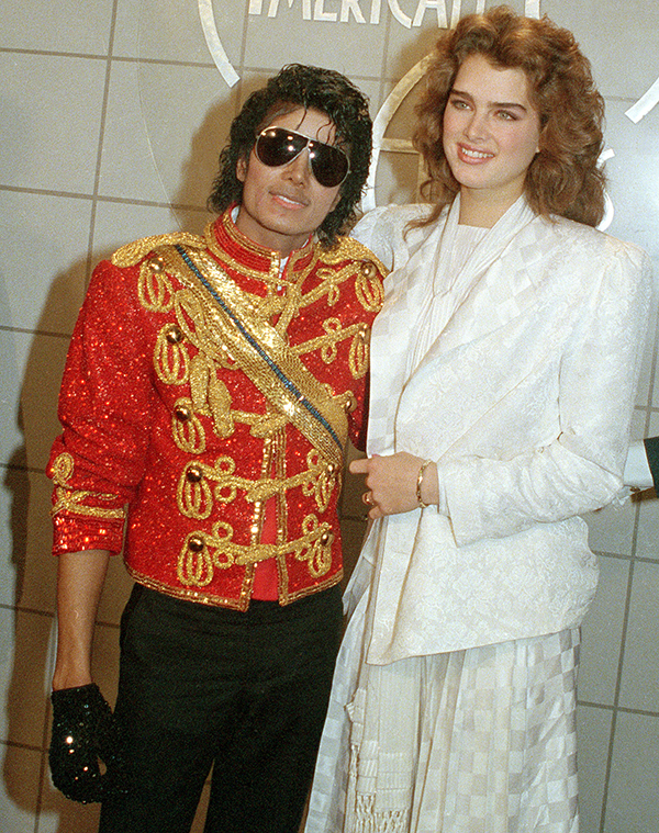 Brooke Shields och Michael Jackson Brooke Shields och Michael Jackson