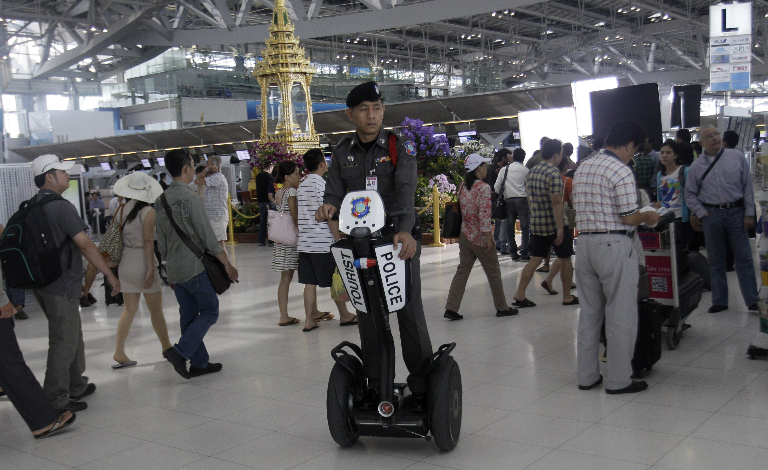 Terror, Resenär, UD, Flygplan, Flygbolag, Thailand, Polisen, USA, Bangkok, Säkerhet