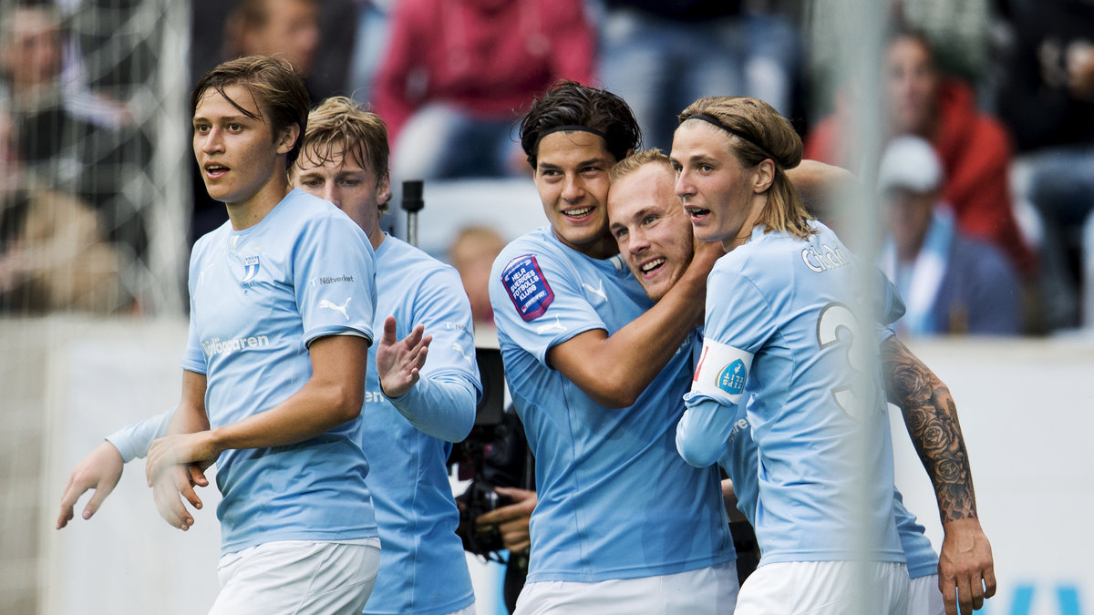 Malmö vann med 4-0 mot Åtvidaberg.
