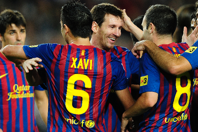 Barcelona, Real Madrid, Racing Santander, La Liga, Lionel Messi, Fotboll