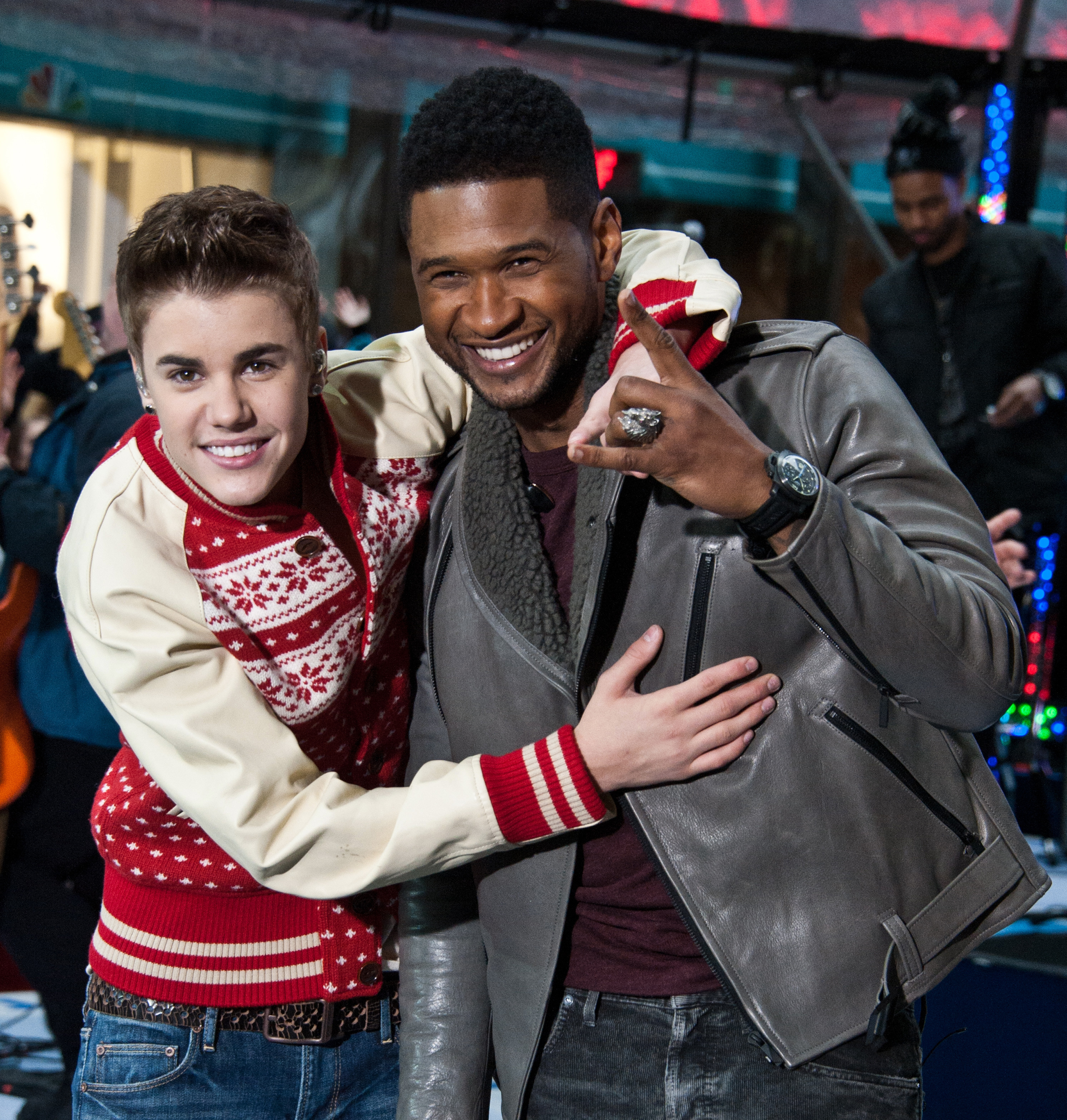 Usher, Justin Bieber, Hollywood