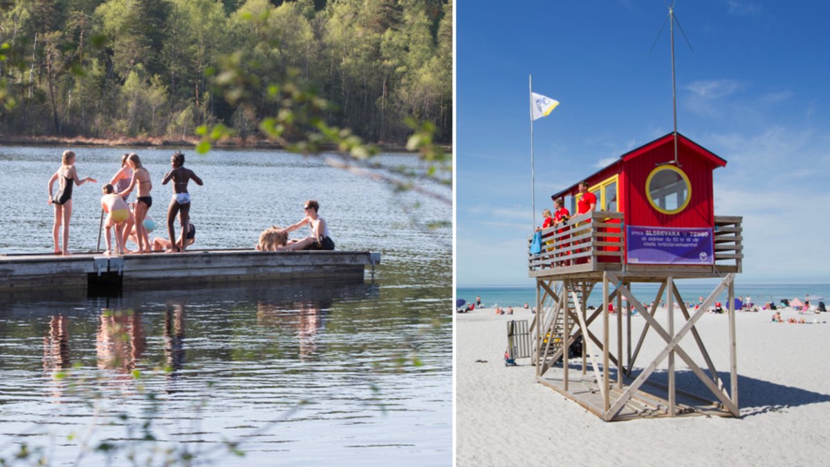 Det finns många vackra badplatser i Skåne, här är de fem bästa