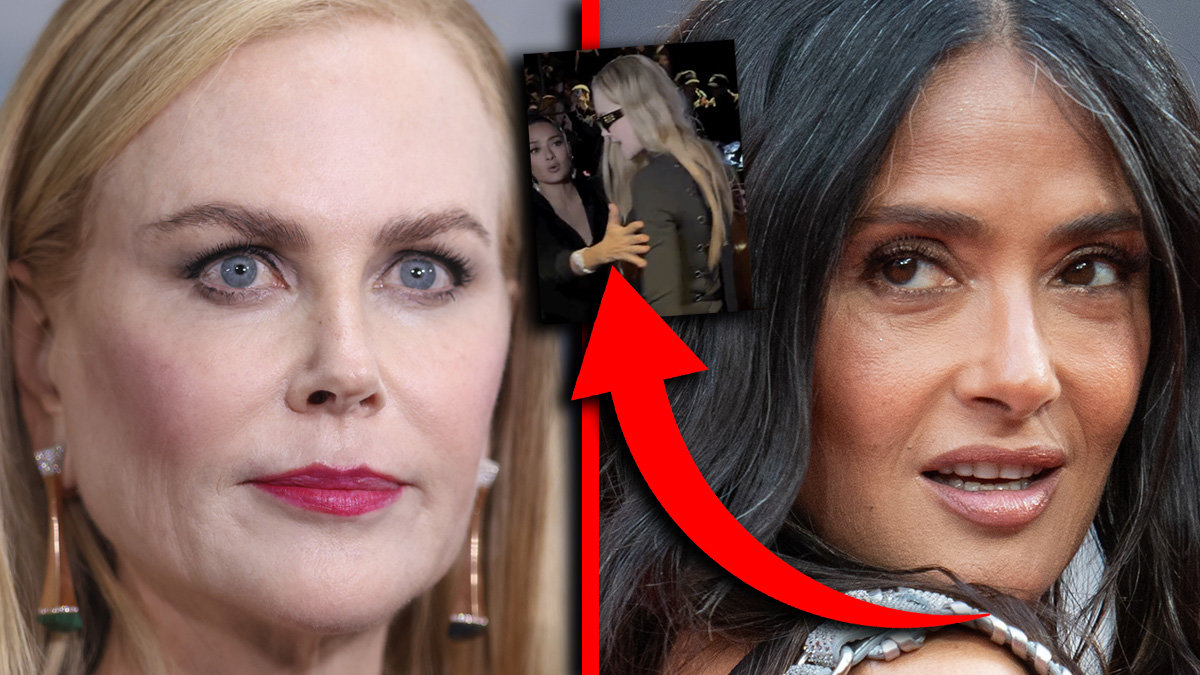 Nicole Kidman och Salma Hayek i storbråk på röda mattan