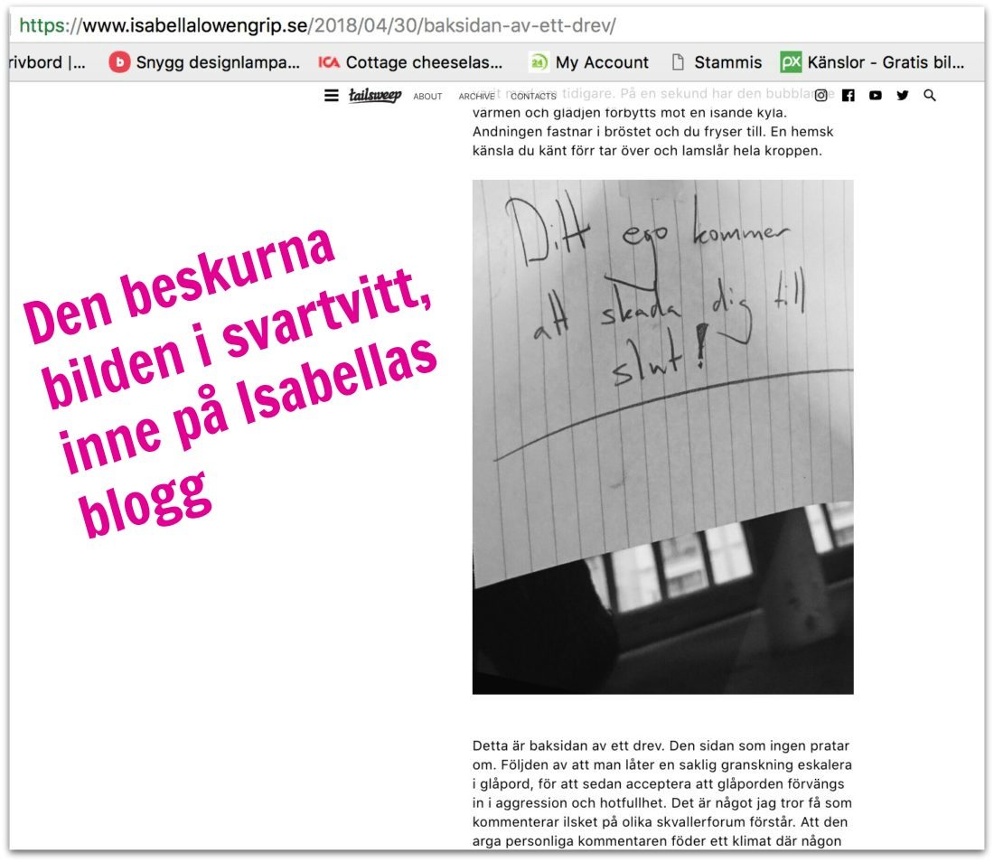 Blogginlägg Blogginlägg