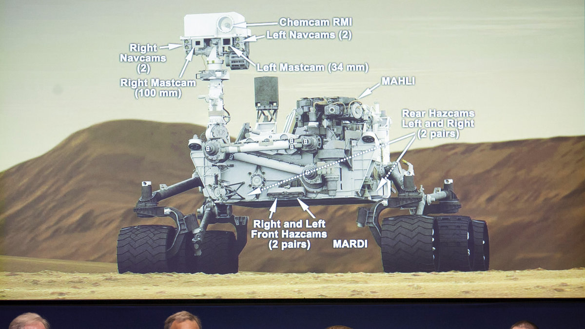 NASA presenterar Curiosity