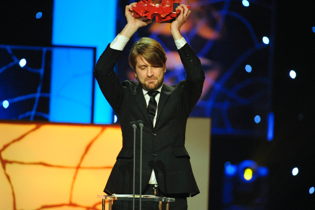 Ruben Östlund vann pris för Bästa regi under måndagens Guldbaggegala.