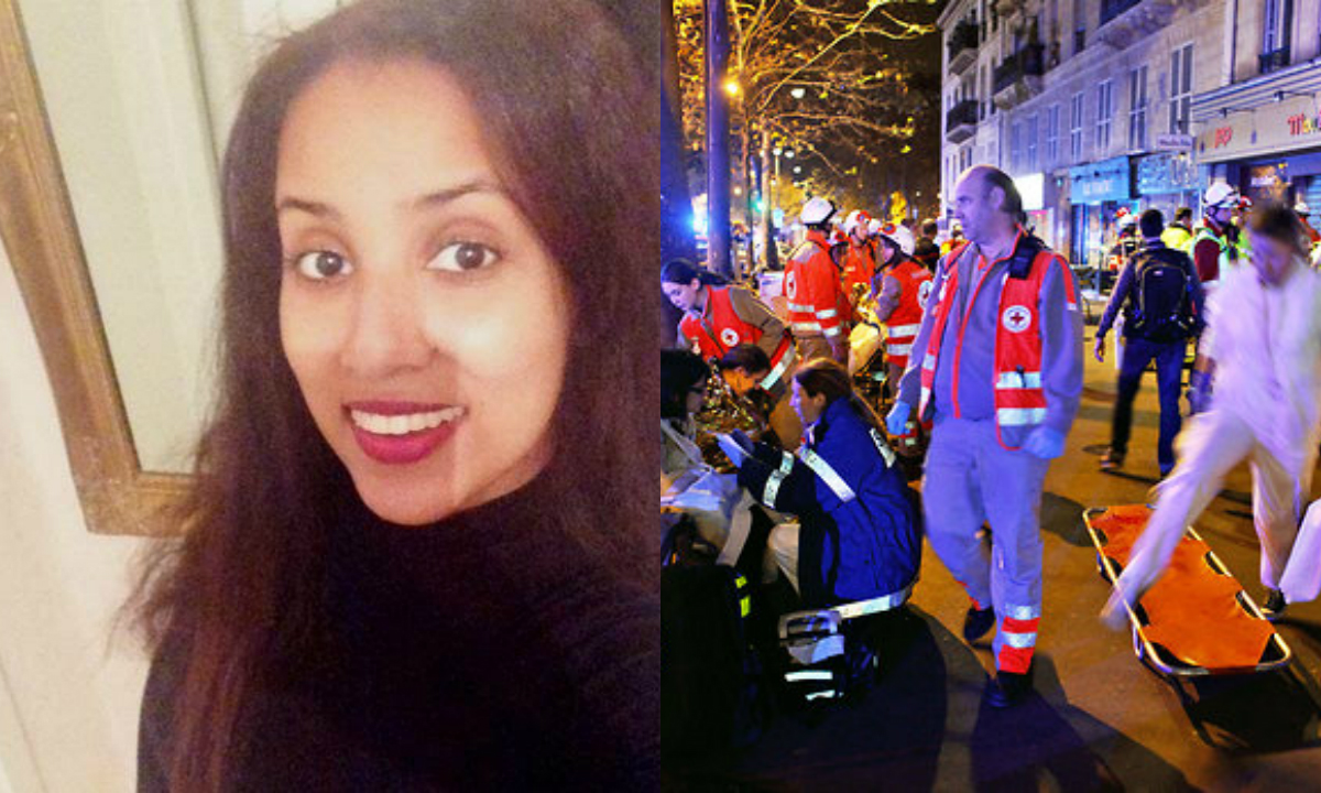 Facebook, Nada Khalid Jowhar, Terrorattackerna i Paris, Paris, Terror