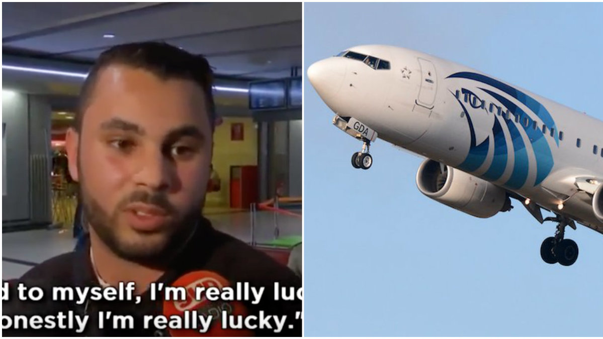 Mounir Namour skulle ha flugit med flygplanet som störtade i Medelhavet. 