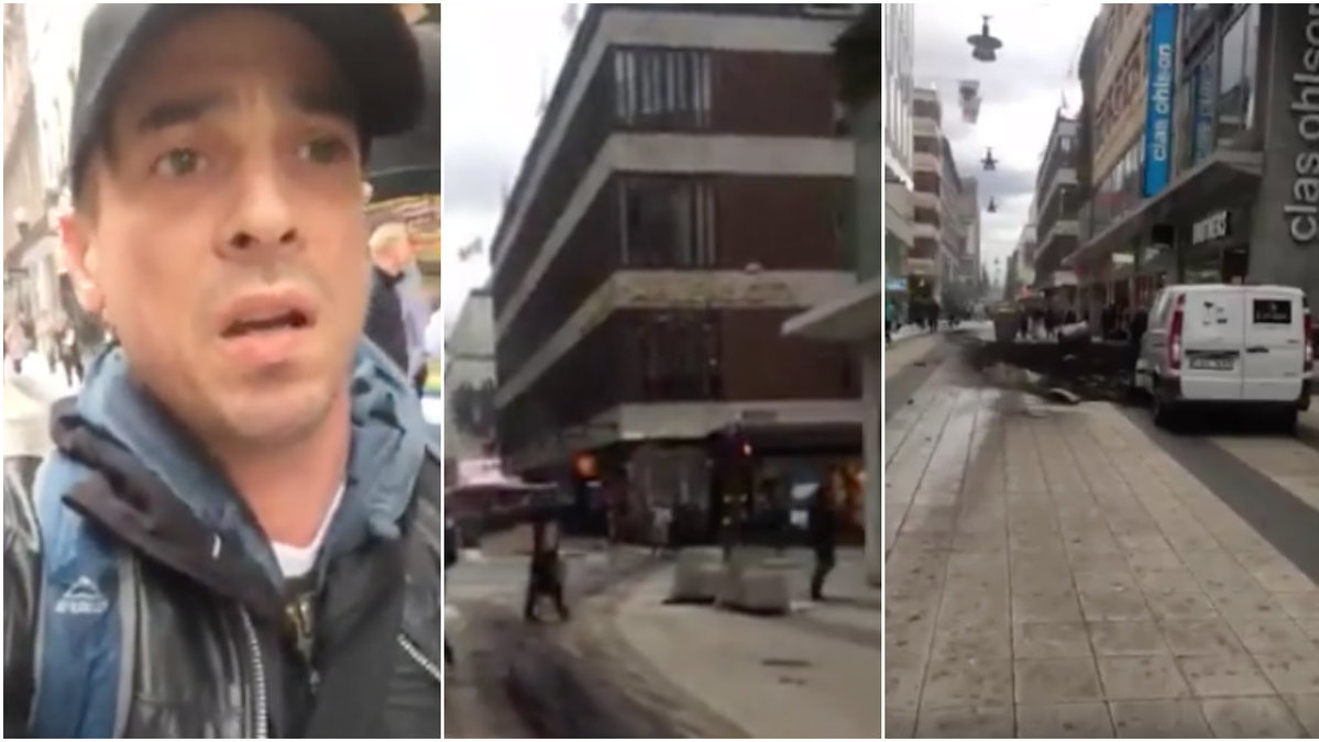 Fredrik filmade terrorattacken i stockholm. 
