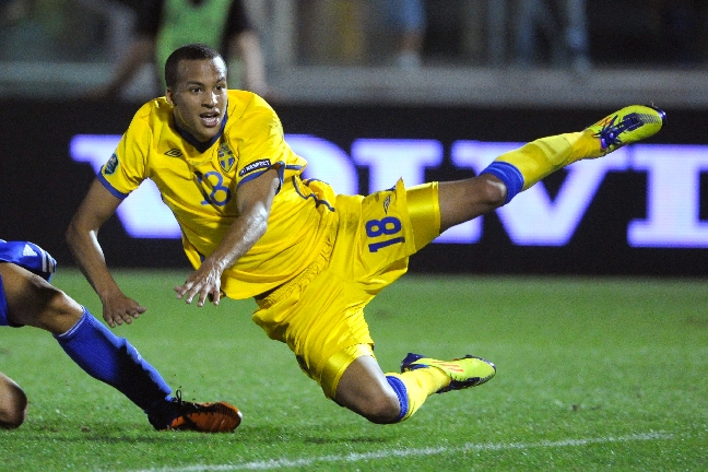 Här gör Martin Olsson 3-0. Här gör Martin Olsson 3-0.