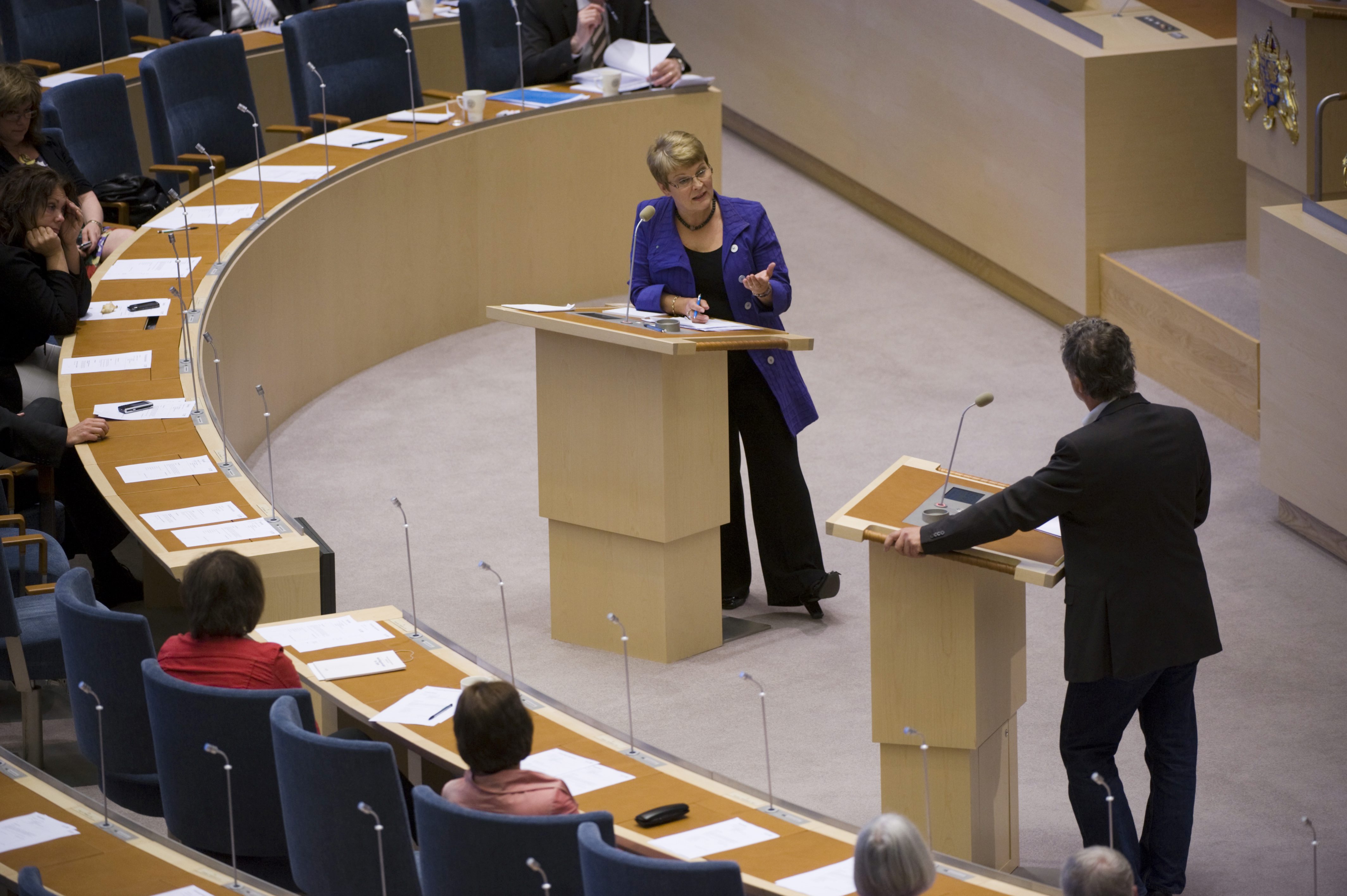 Partiledardebatt, Riksdagsvalet 2010, Politik