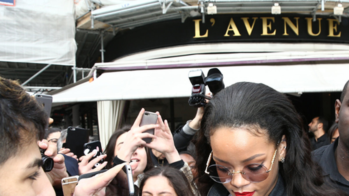 Rihanna i Paris.