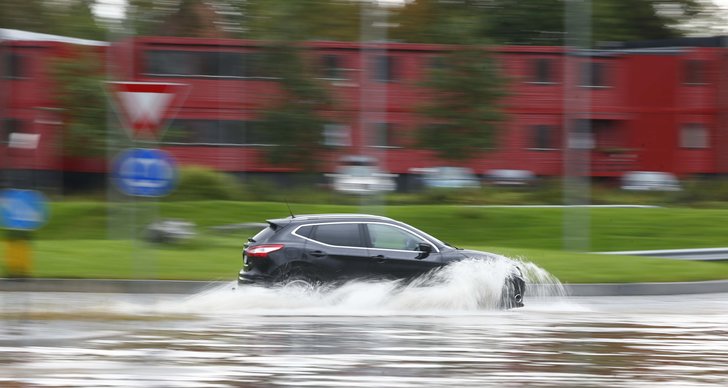 översvämning, Trafiken, Väderlek, Halka, SMHI