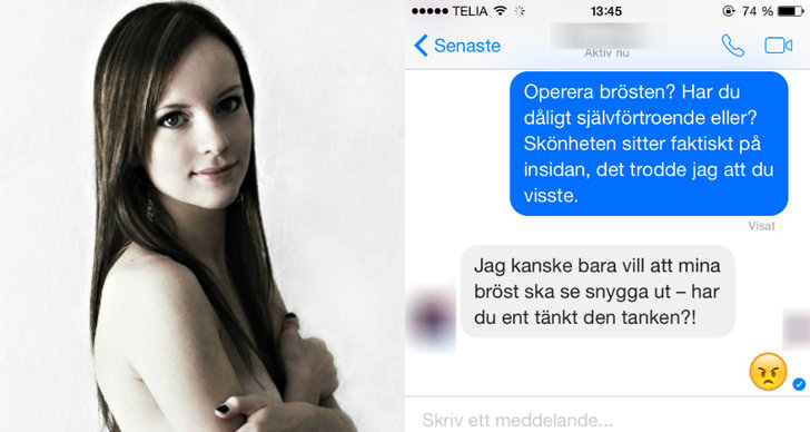 Skönhetsoperationer, Bröstoperation, Debatt, ​Janina Nylund