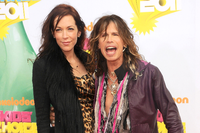 Aerosmiths frontfigur Steven Tyler. Aerosmiths frontfigur Steven Tyler.