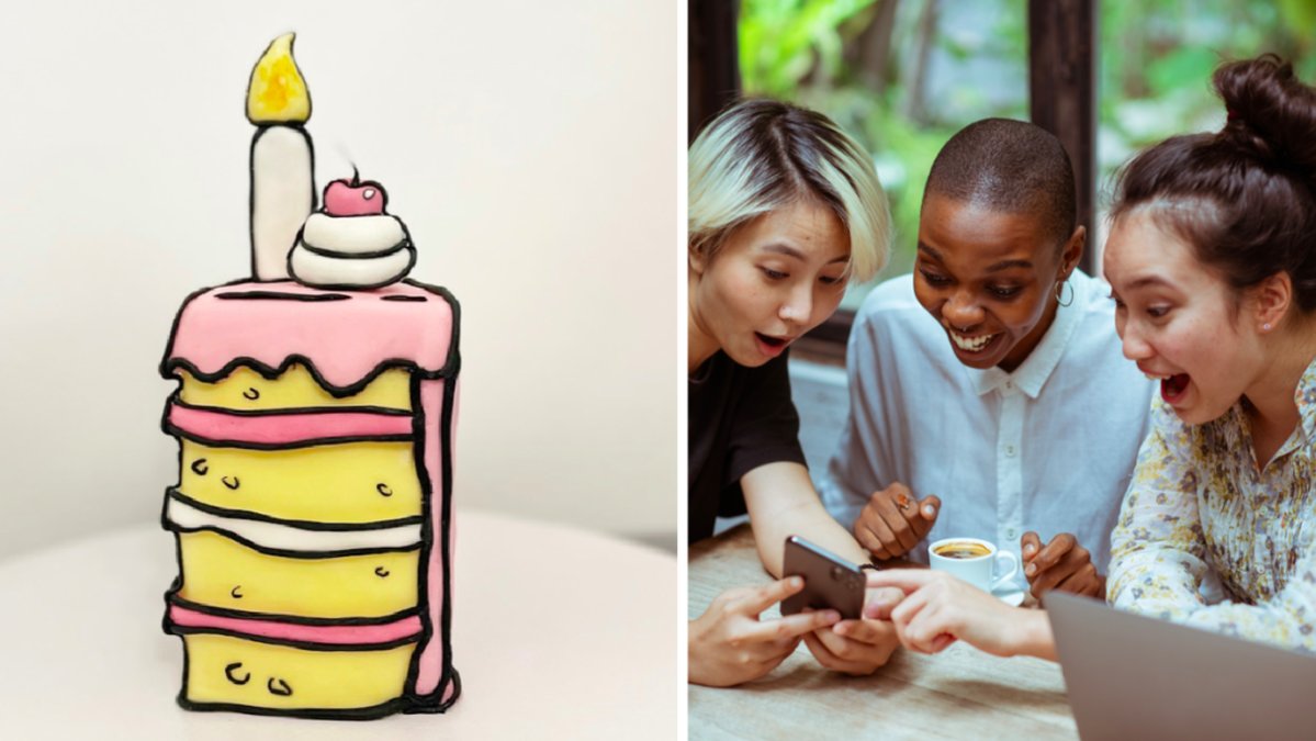 Besa har bakat enn "Cartoon Cake" som väcker starka reaktioner på sociala medier
