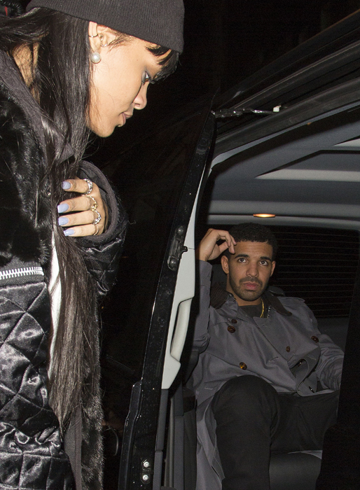 Rihanna och Drake hade en het dejt i London. Rihanna och Drake hade en het dejt i London.