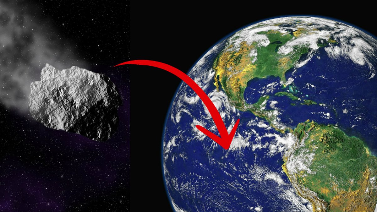 En asteroid är på väg mot jorden