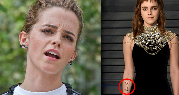 Tatueringar, Emma Watson