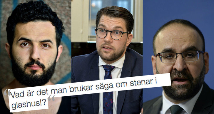 Mehmet Kaplan, Soran Ismail, Hån, Sverigedemokraterna, Jimmie Åkesson, Miljöpartiet, Komiker