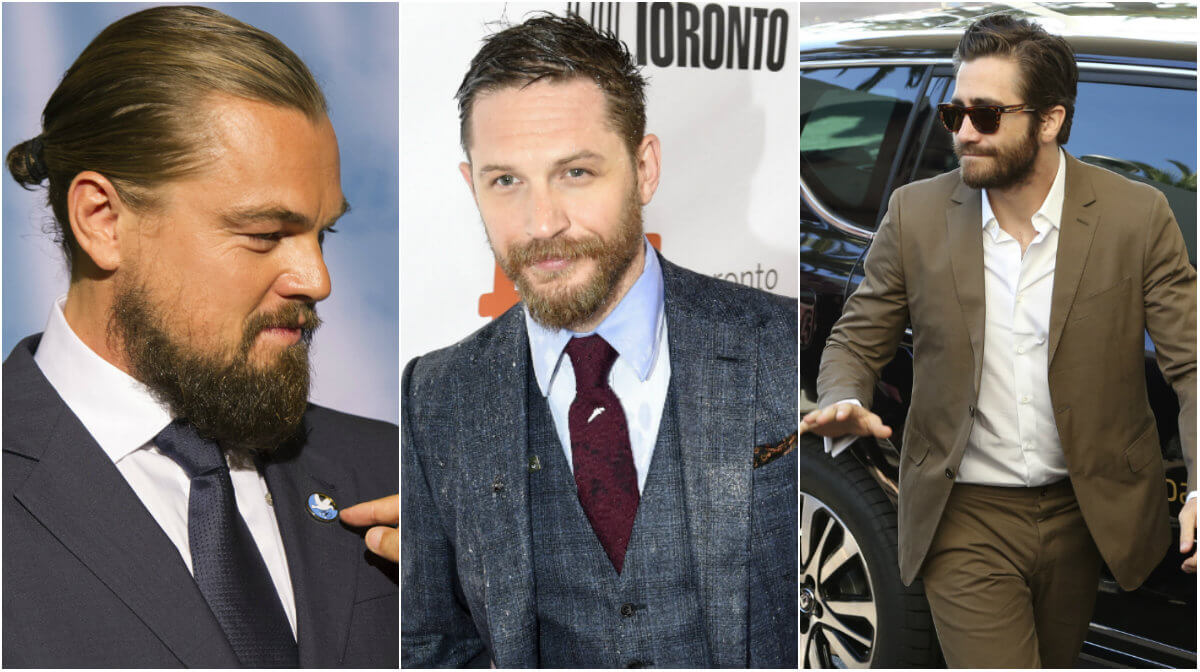 Jake Gyllenhaal, Justin Bieber, pojkvän, Leonardo DiCaprio, Ryan Gosling, Studie, skägg, Tom Hardy