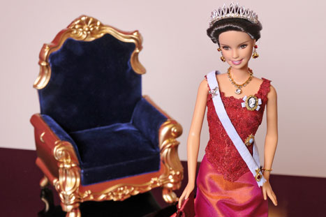 kronprinsessan Victoria, J K Rowling, Angela Merkel, Oprah Winfrey, Barbie
