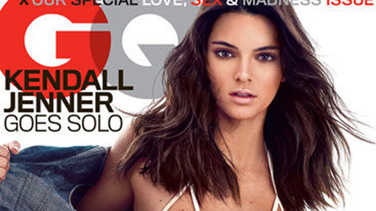 Kendall Jenner pryder omslaget till tidningen GQ.