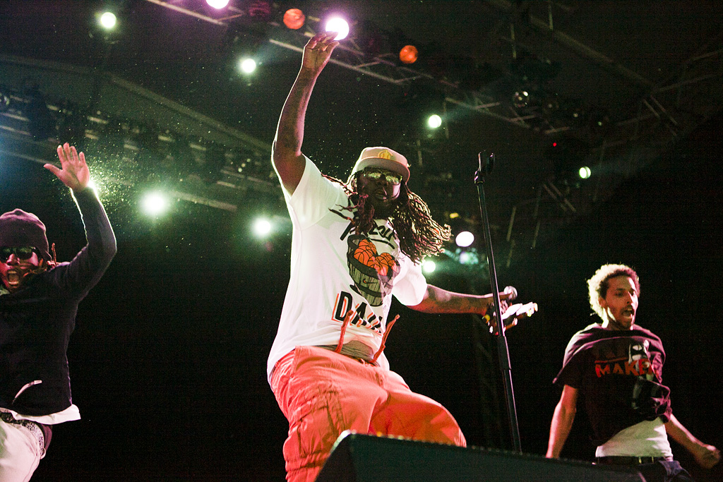 T-Pain skapar stämning på Stockholm All Star Festival. T-Pain skapar stämning på Stockholm All Star Festival.