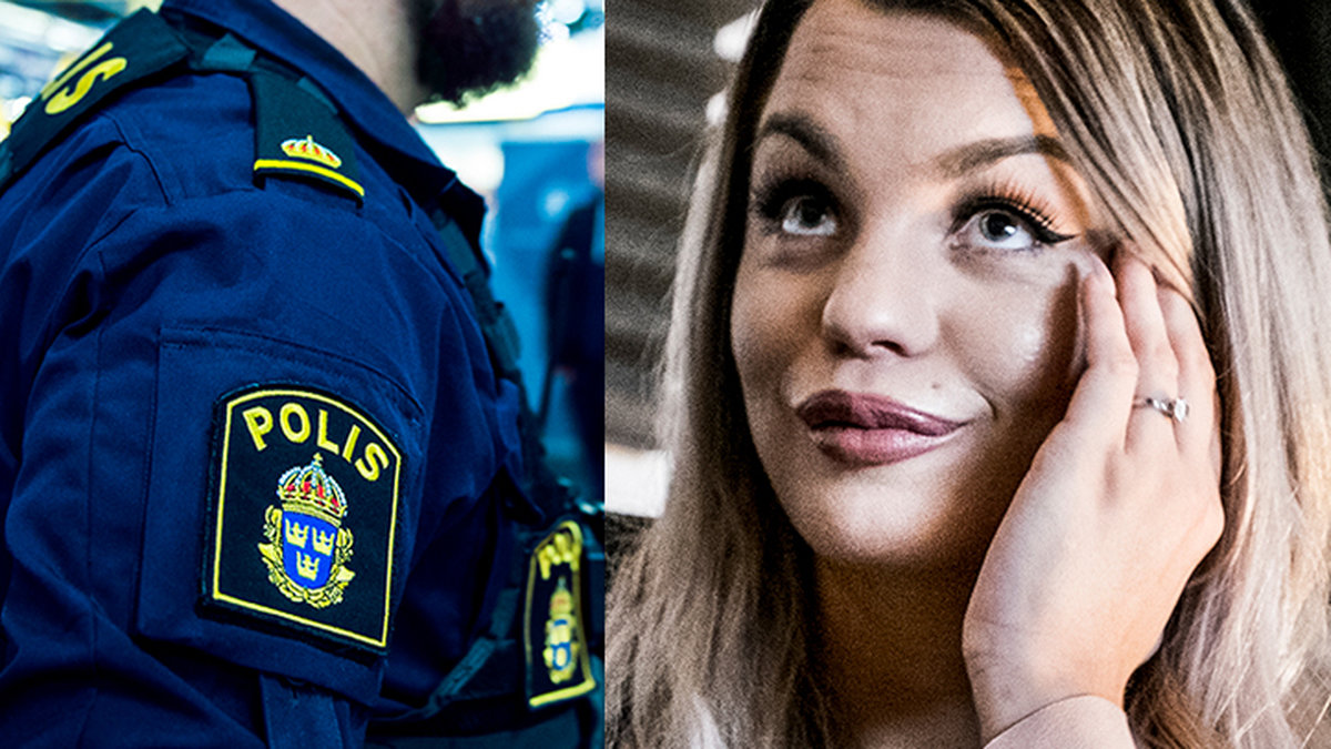 Jonna Lundell tvingades klä av sig framför polisen