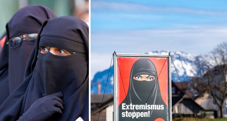 Burkaförbud, Niqab, Schweiz