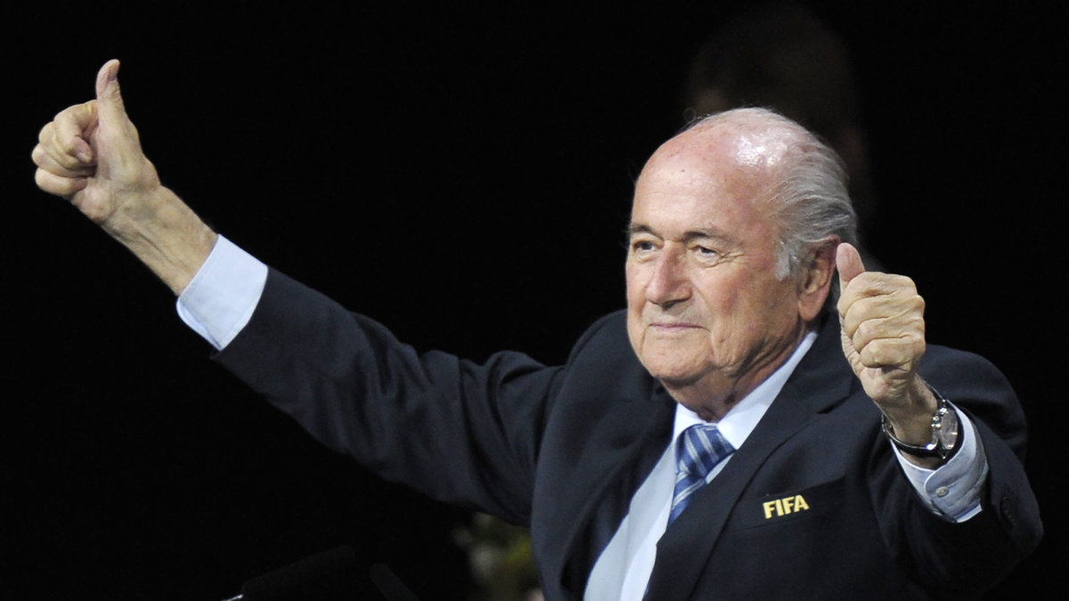 Sepp Blatter. 