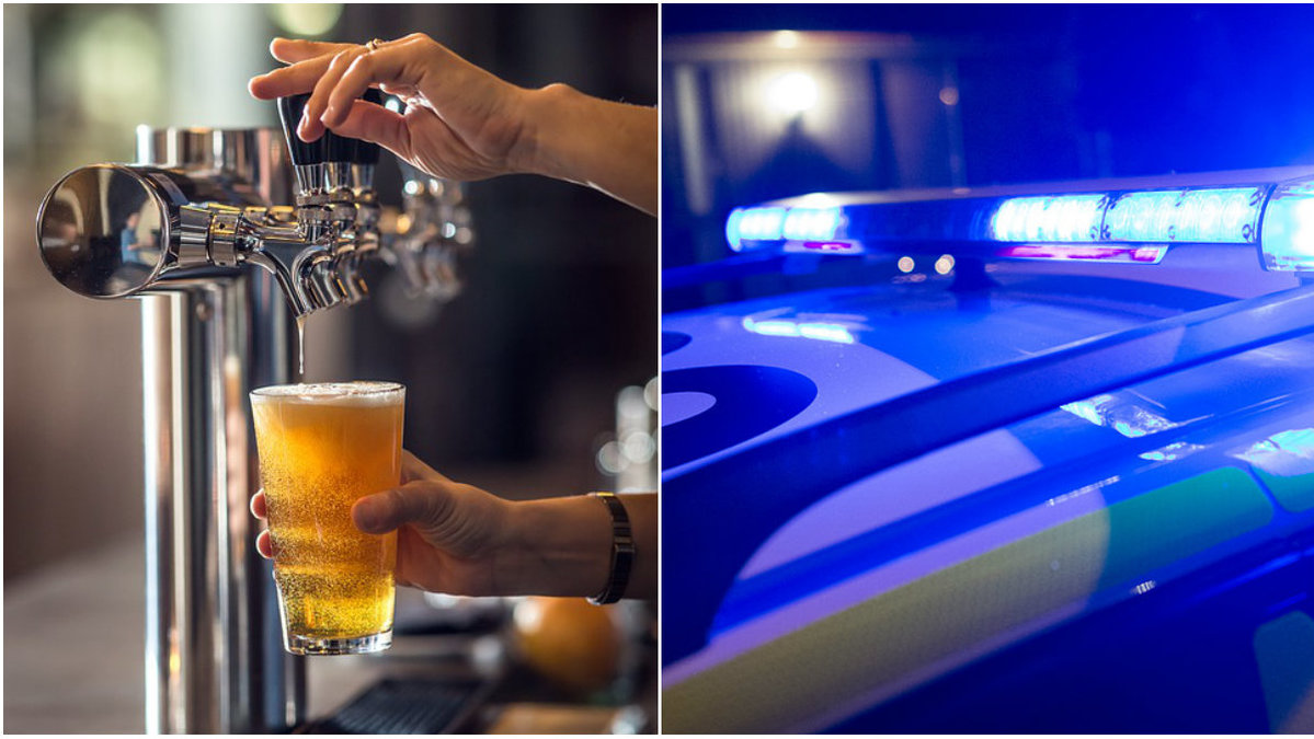 En far och son nekades alkohol på en krog i Eskilstuna. 