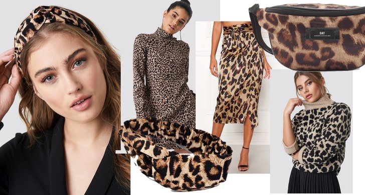 Kläder för henne, leopard, Mode