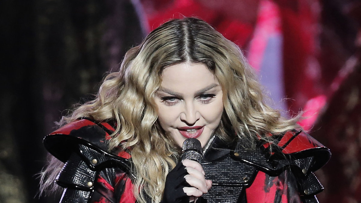 Madonna gör sin publik sur genom att starta sina konserter för sent. Arkivbild.