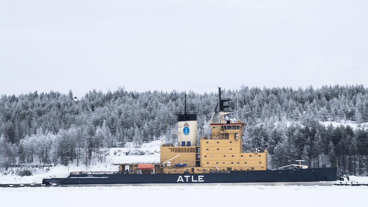 Sjöfartsverket önskar sig en ny isbrytare i sin anslagsframställan. Arkivbild.