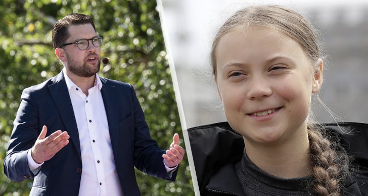 Jimmie Åkesson, Greta Thunberg