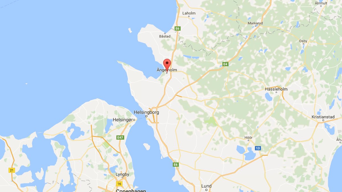 Händelsen skedde på Europaväg 6 vid Ängelholm i Skåne, en bit norr om Helsingborg.