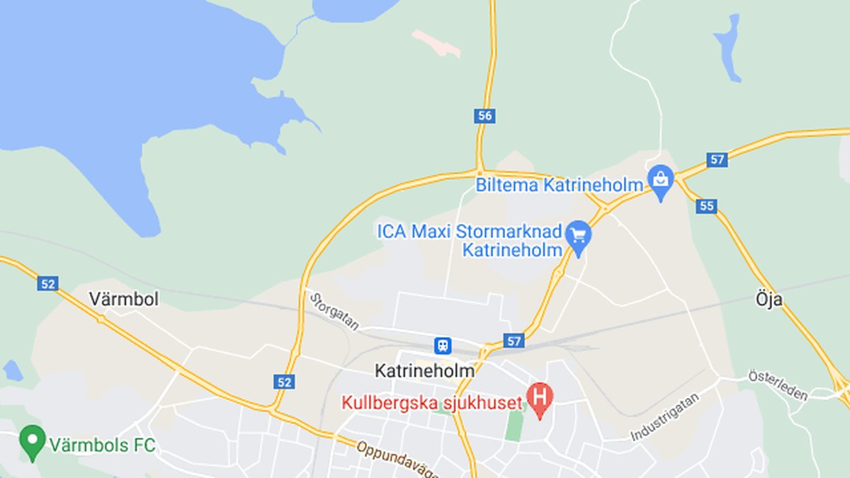 Google maps, Katrineholm