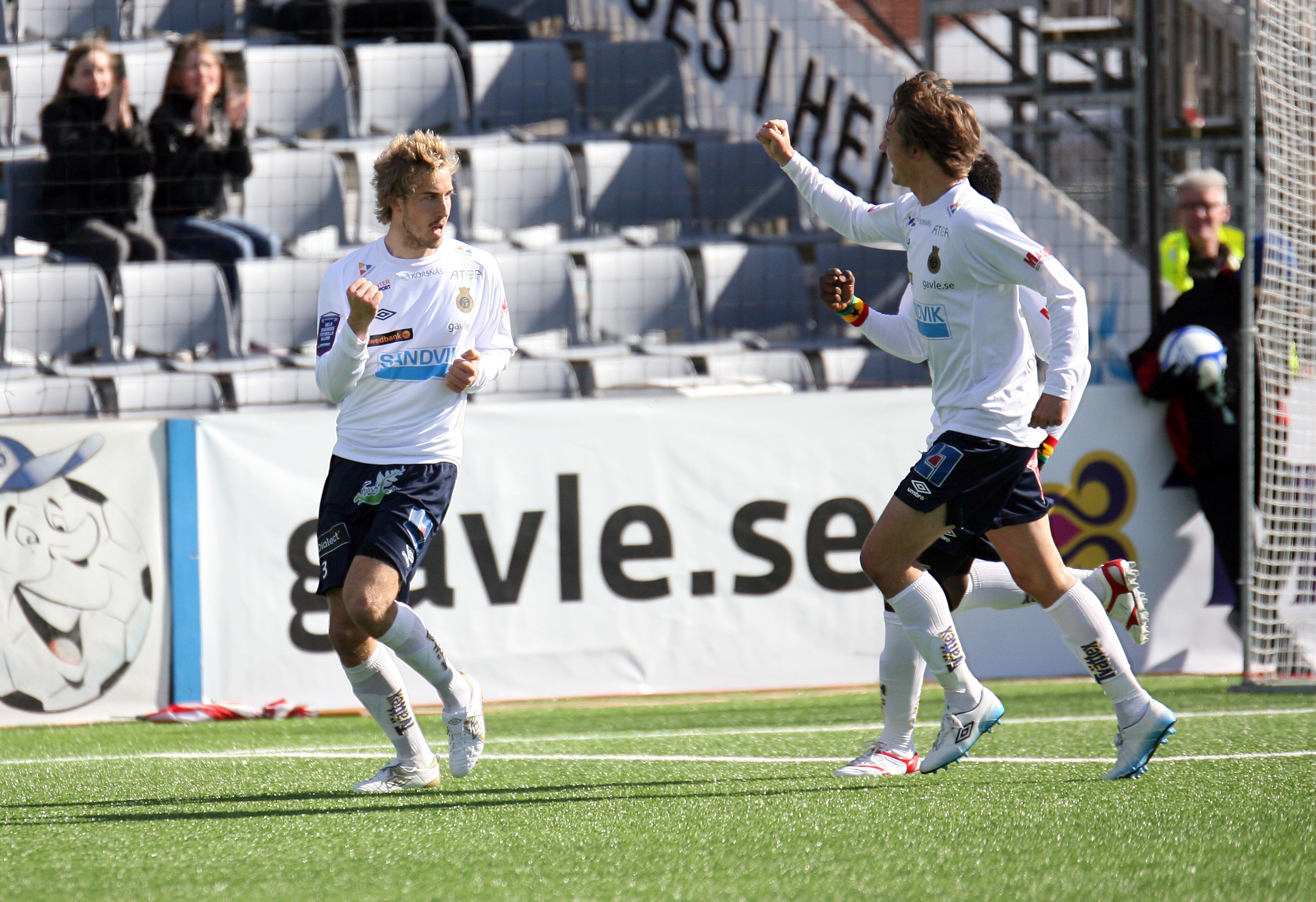 Gefle vann matchen med 2-0. Gefle vann matchen med 2-0.
