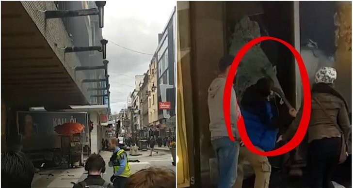 Rakhmat Akilov, Terrorattentatet på Drottninggatan, Drottninggatan