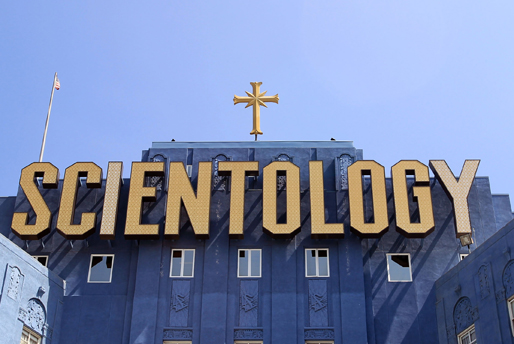 Scientologikyrkans högkvarter i Hollywood.