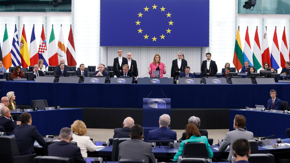 EU-parlamentet har nu hållit sin sista sittning under den pågående mandatperioden. Arkivbild.