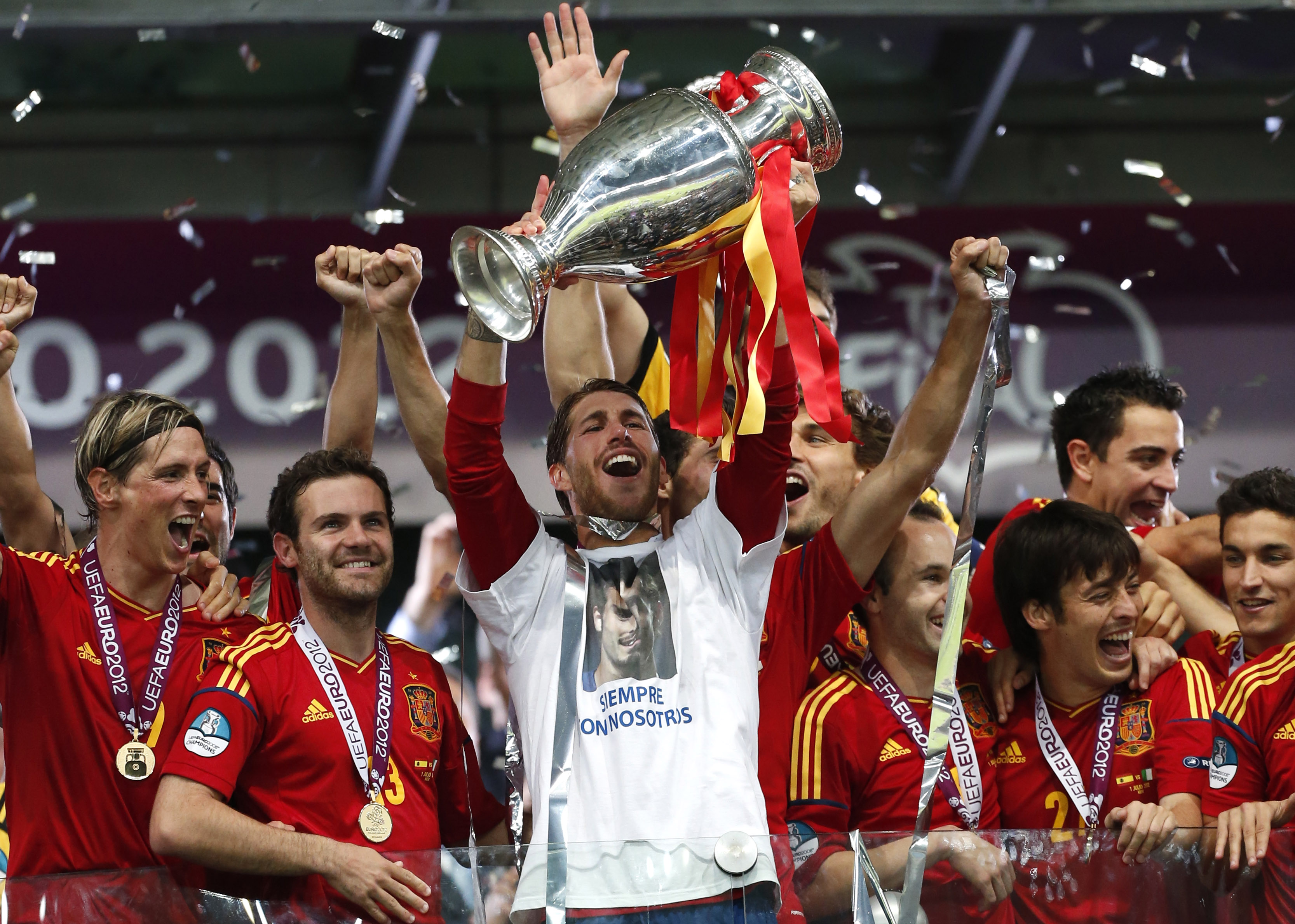 Bland annat Sergio Ramos. Bland annat Sergio Ramos.