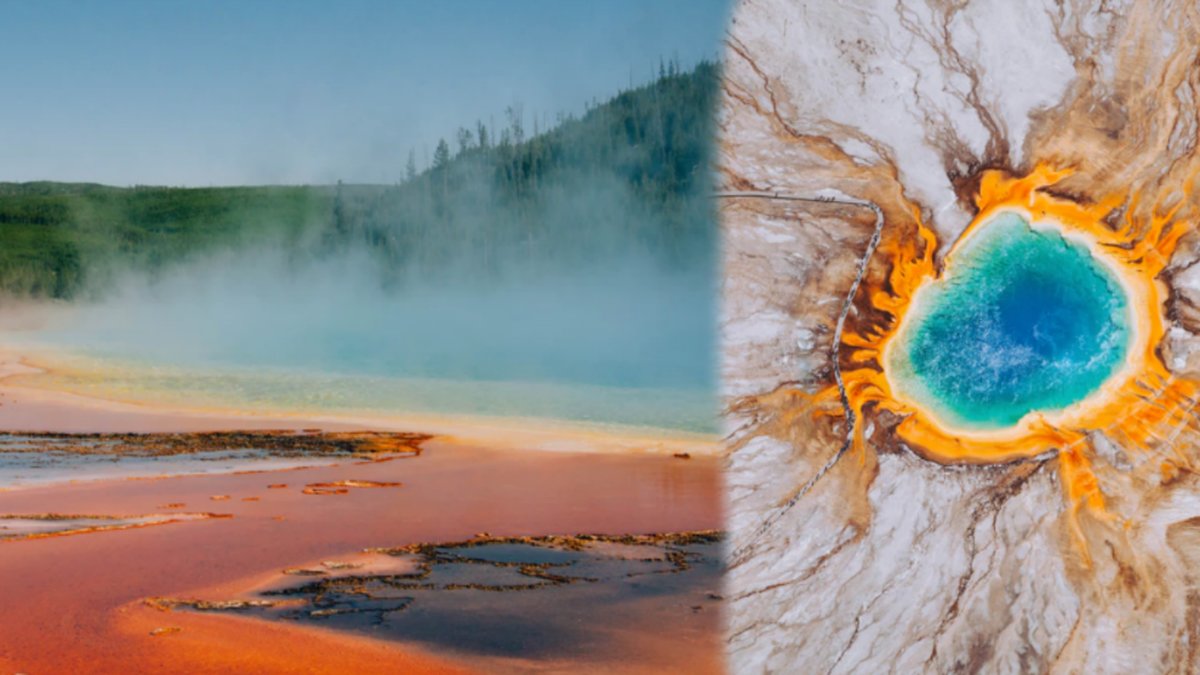 Vulkanen Yellowstone