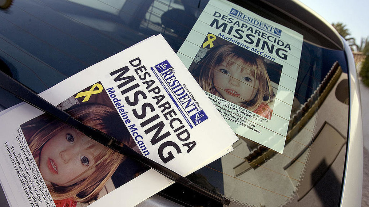 Madeleine försvann från ett hotellrum i Portugal 2007 och fallet är fortfarande inte löst. 