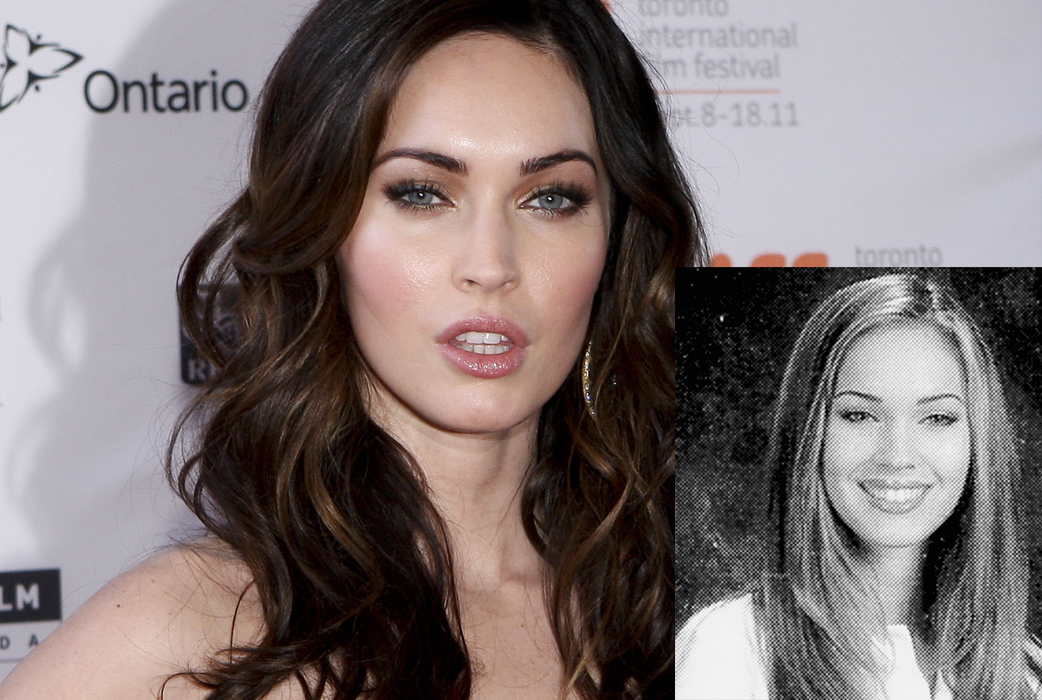 Megan Fox såg ut att köra äkta kickersstil redan i skolan. Bortnoppade ögonbryn och läppenna var ledorden. I dag är hon betydligt mer stilsäker... Megan Fox såg ut att köra äkta kickersstil redan i skolan. Bortnoppade ögonbryn och läppenna var ledorden. I dag är hon betydligt mer stilsäker...