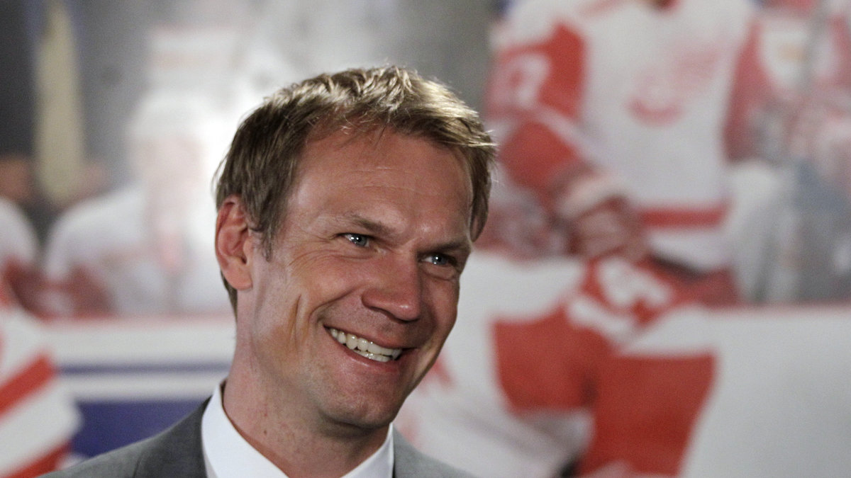 Nicklas Lidström spelade i Detroit mellan 1991 och 2012.